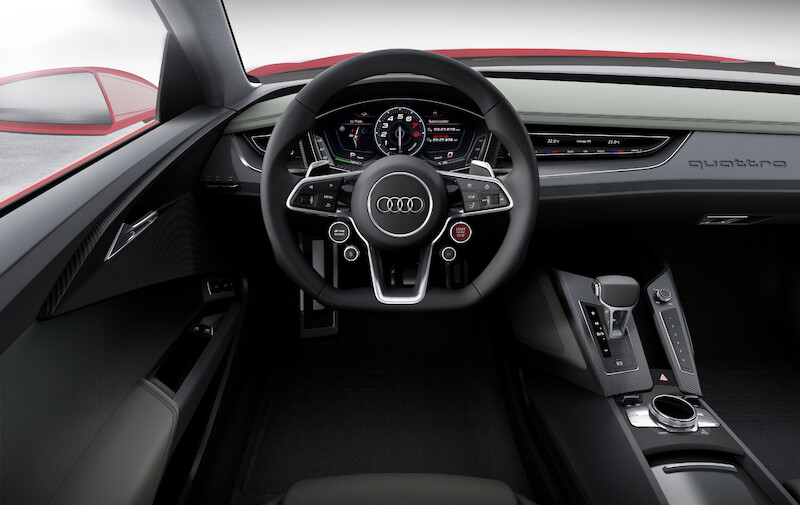 Światowa premiera na CES 2014 w Las Vegas: samochód koncepcyjny Audi Sport quattro laserlight concept