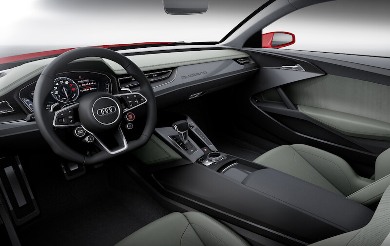 Światowa premiera na CES 2014 w Las Vegas: samochód koncepcyjny Audi Sport quattro laserlight concept