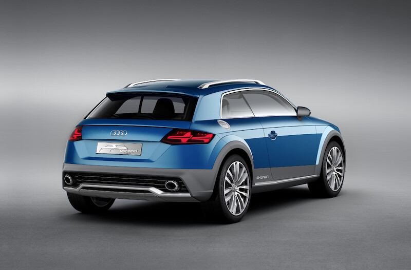 Crossover kompaktowych rozmiarów: pojazd koncepcyjny Audi allroad shooting brake