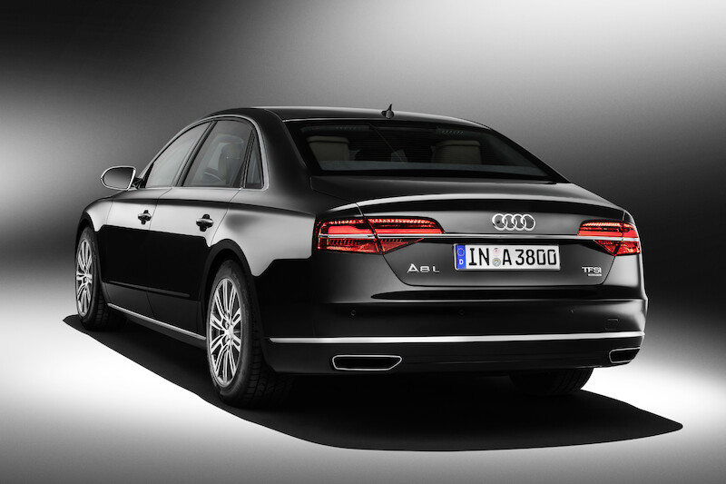 Nowe Audi A8 L Security - najlepsza ochrona pasażerów