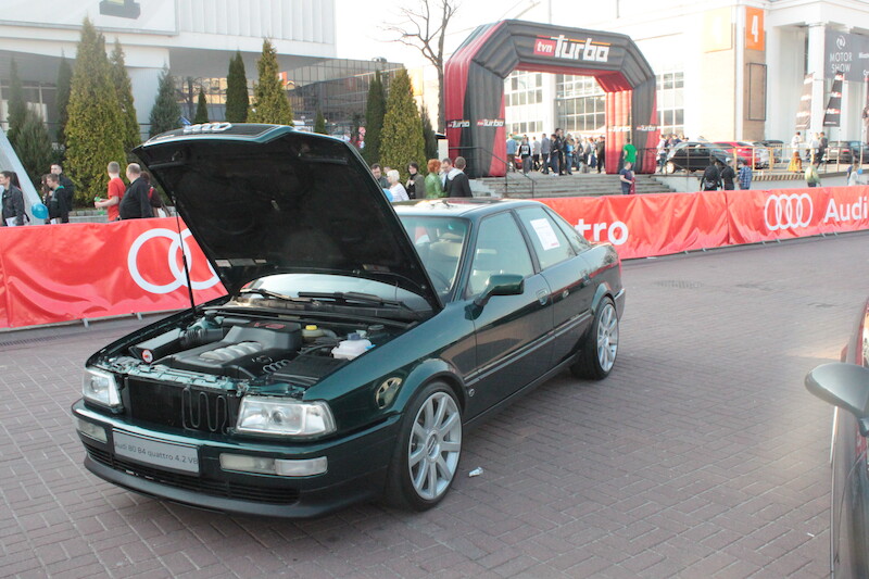 Zlot Audi quattro na Poznań Motor Show 2014