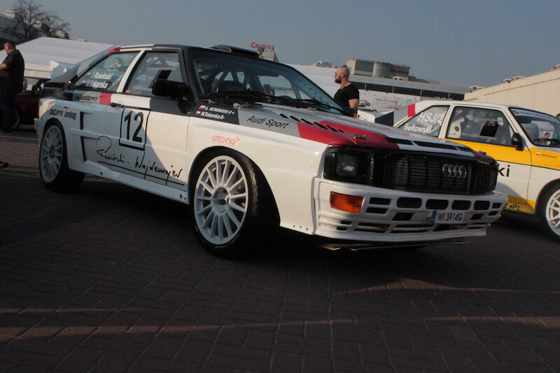Zlot Audi quattro na Poznań Motor Show 2014