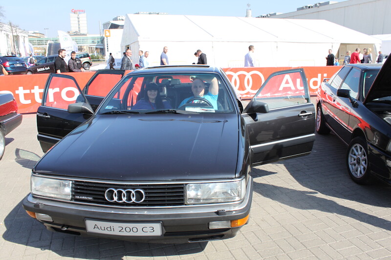 Zlot Audi quattro na Poznań Motor Show 2014