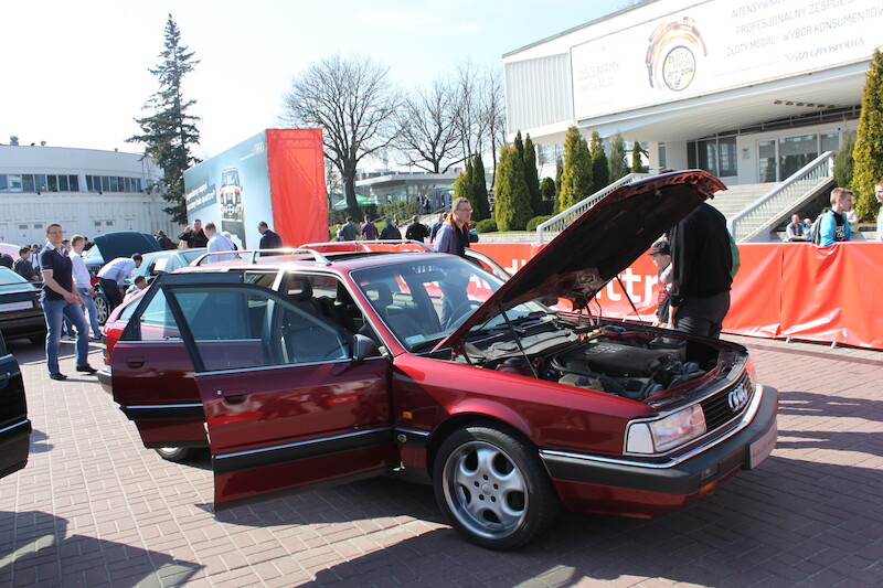 Zlot Audi quattro na Poznań Motor Show 2014