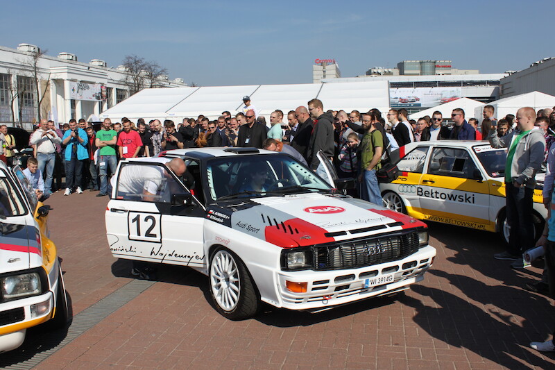 Zlot Audi quattro na Poznań Motor Show 2014