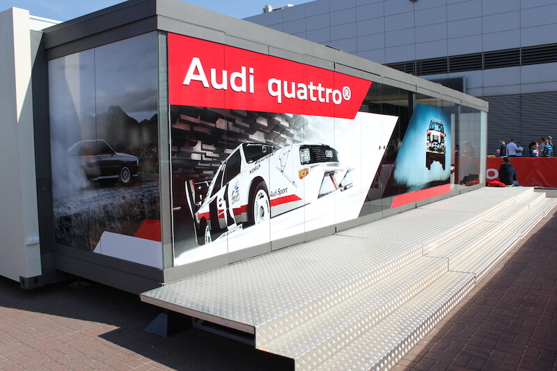 Zlot Audi quattro na Poznań Motor Show 2014