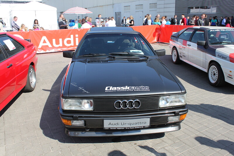 Zlot Audi quattro na Poznań Motor Show 2014