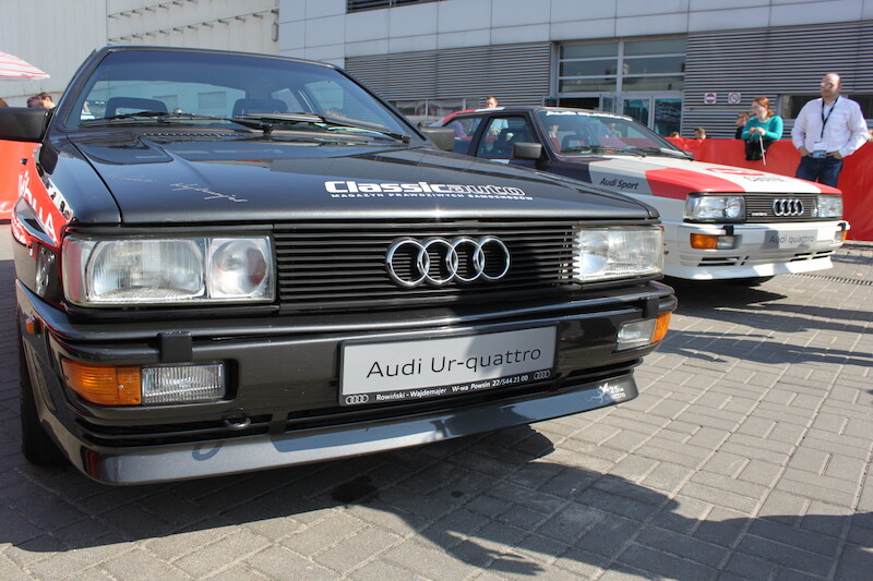 Zlot Audi quattro na Poznań Motor Show 2014
