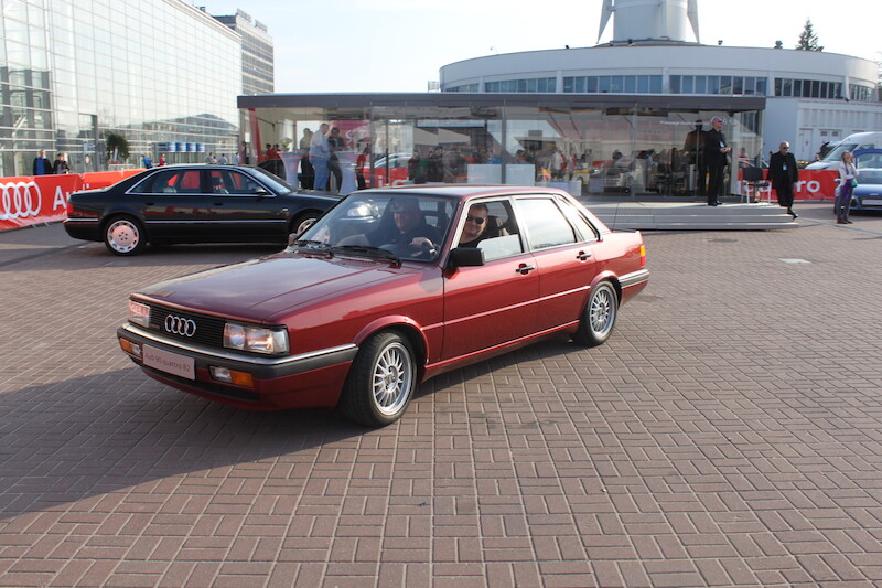 Zlot Audi quattro na Poznań Motor Show 2014