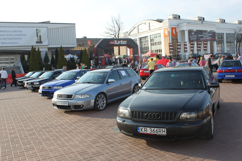 Zlot Audi quattro na Poznań Motor Show 2014