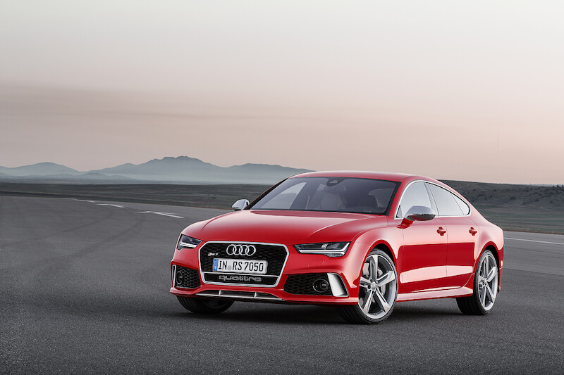 Jeszcze bardziej wyraziste: odmłodzone Audi RS 7 Sportback