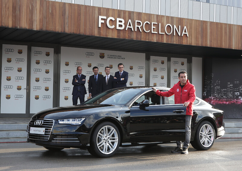 Gwiazdy Barçy podjęły wyzwanie Audi e-tron