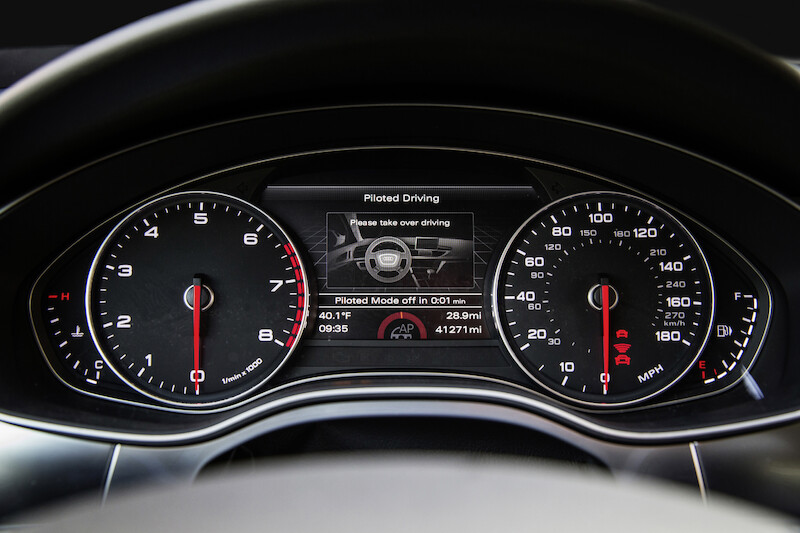 Długodystansowy test zakończony sukcesem: Audi A7 Sportback piloted driving concept pokonało 560 mil i zameldowało się na mecie w Las Vegas