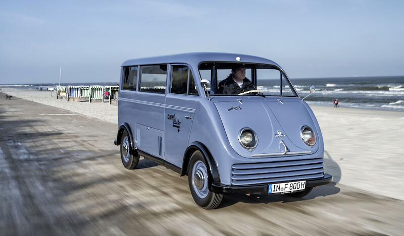 Elektryczny samochód DKW powrócił do Ingolstadt