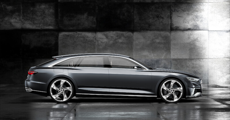 Sportowe, eleganckie, wszechstronne i skomunikowane z otoczeniem - studyjne Audi prologue Avant
