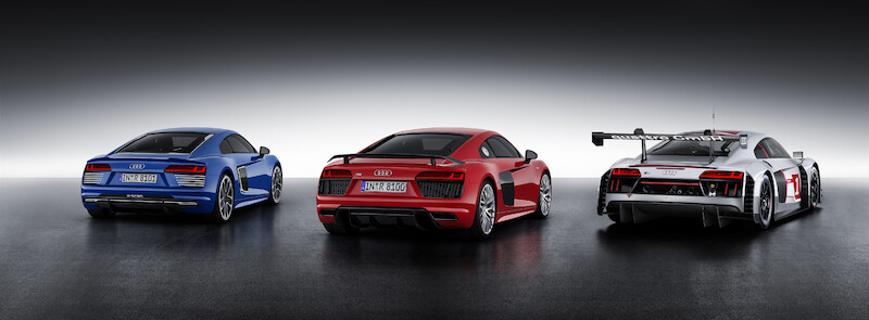 Audi R8 V10, Audi R8 V10 plus, Audi R8 LMS