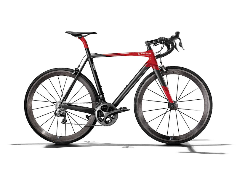 Audi przedstawia pierwszy wyścigowy rower z włókna węglowego