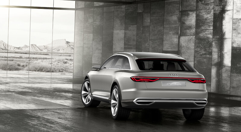 Nowy kształt motoryzacyjnej wolności: studyjne Audi prologue allroad