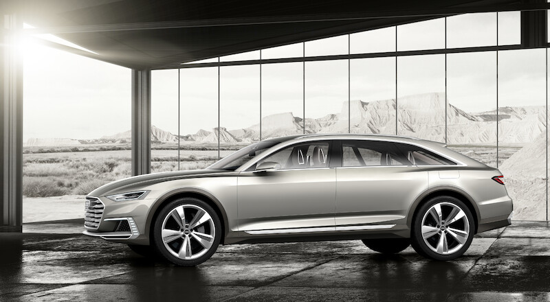 Nowy kształt motoryzacyjnej wolności: studyjne Audi prologue allroad