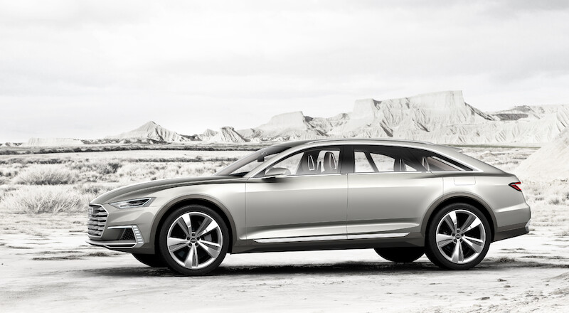 Nowy kształt motoryzacyjnej wolności: studyjne Audi prologue allroad
