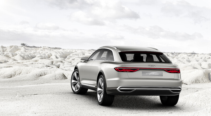 Nowy kształt motoryzacyjnej wolności: studyjne Audi prologue allroad