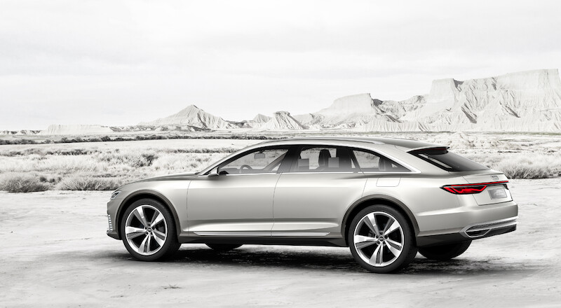 Nowy kształt motoryzacyjnej wolności: studyjne Audi prologue allroad