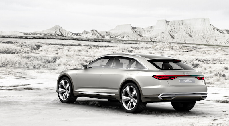 Nowy kształt motoryzacyjnej wolności: studyjne Audi prologue allroad
