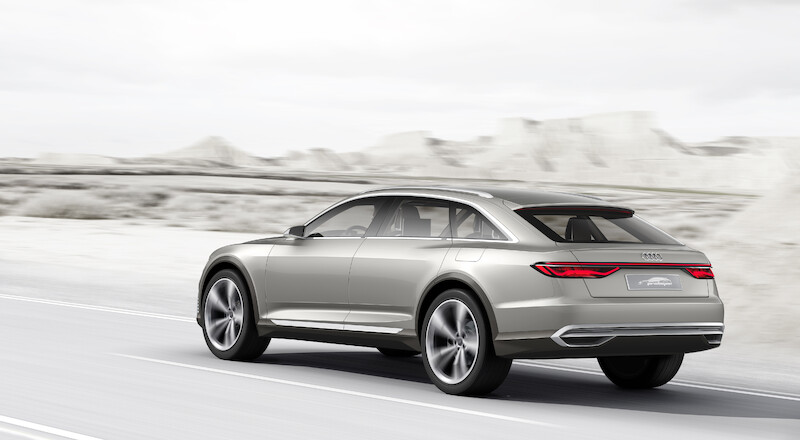 Nowy kształt motoryzacyjnej wolności: studyjne Audi prologue allroad