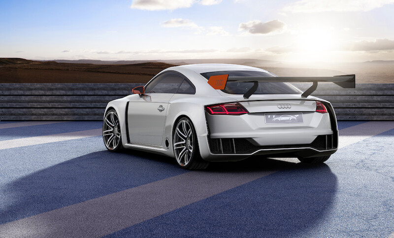 Potężne przyśpieszenie już na starcie: studyjne Audi TT clubsport turbo