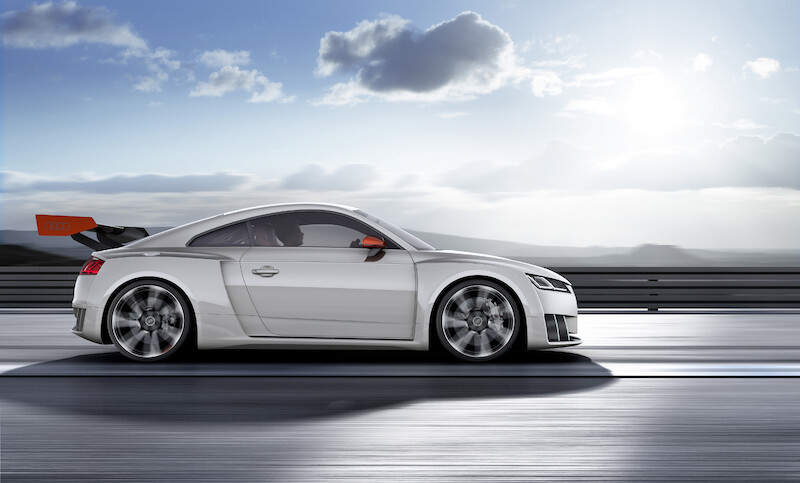 Potężne przyśpieszenie już na starcie: studyjne Audi TT clubsport turbo