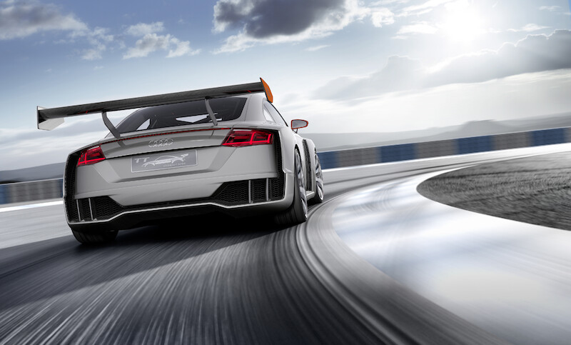 Potężne przyśpieszenie już na starcie: studyjne Audi TT clubsport turbo