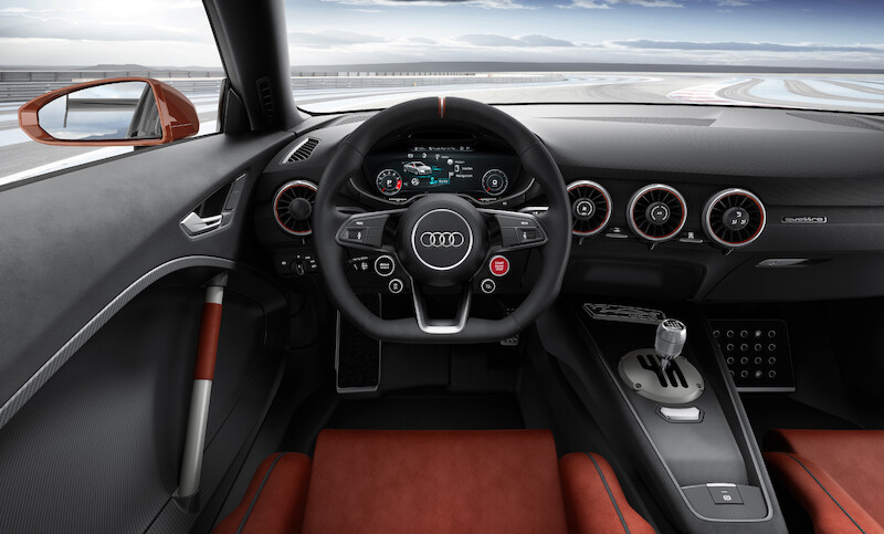 Potężne przyśpieszenie już na starcie: studyjne Audi TT clubsport turbo