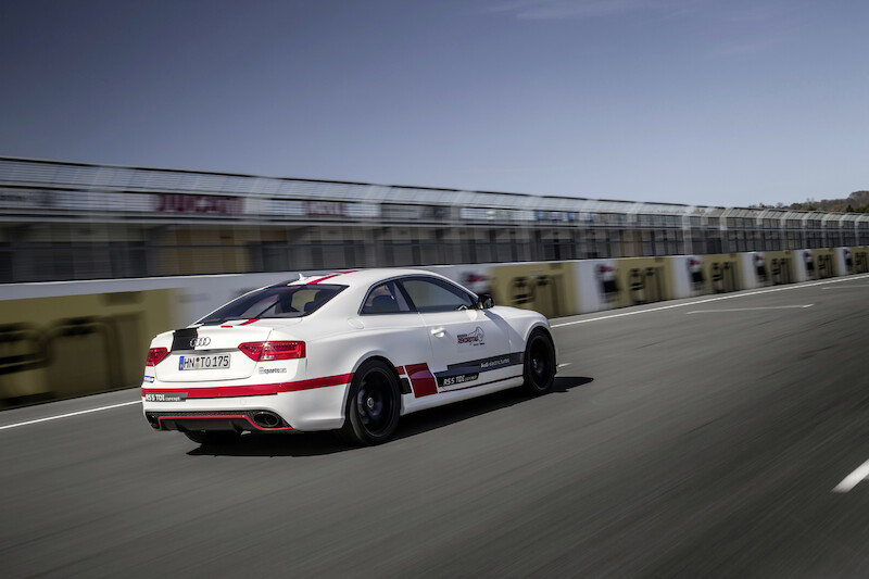Rekord: Audi RS 5 TDI competition concept osiąga najlepszy czas na torze Sachsenring