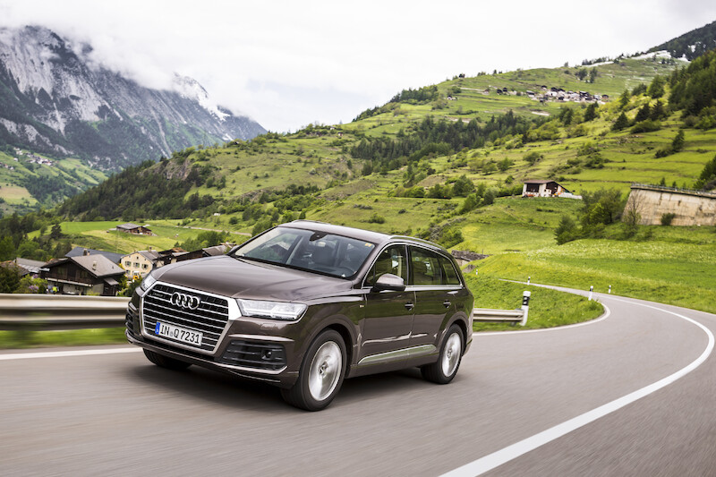 Audi Q7 - brązowy Argus