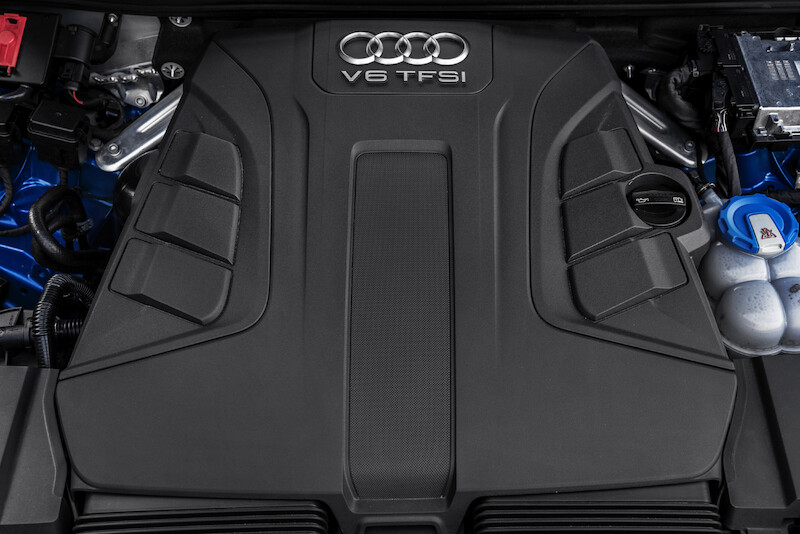 Audi Q7 - niebieski