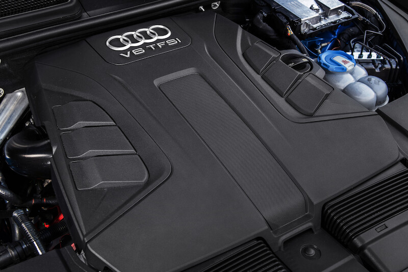 Audi Q7 - niebieski