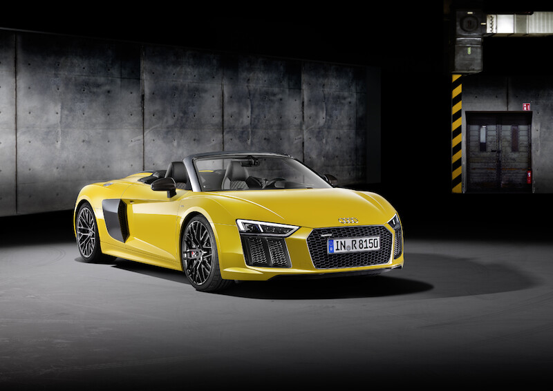 Nowe Audi R8 Spyder V10: premiera na New York International Auto Show