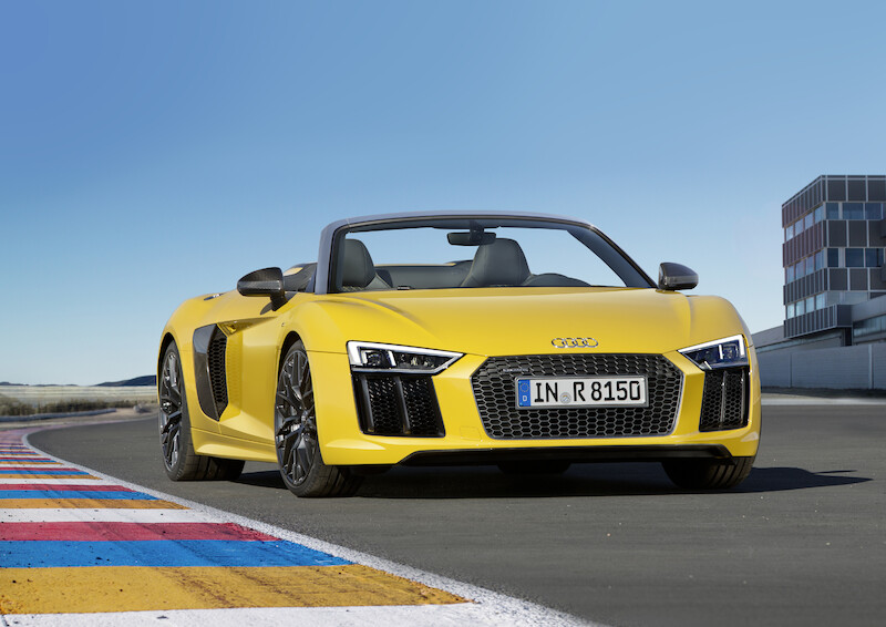 Nowe Audi R8 Spyder V10: premiera na New York International Auto Show