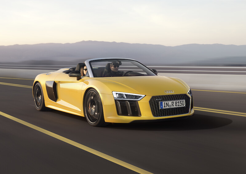 Nowe Audi R8 Spyder V10: premiera na New York International Auto Show