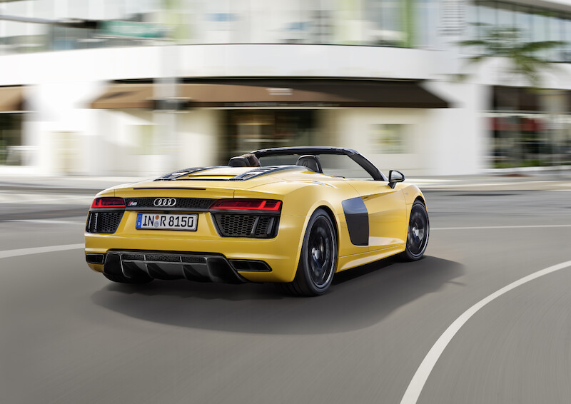 Nowe Audi R8 Spyder V10: premiera na New York International Auto Show