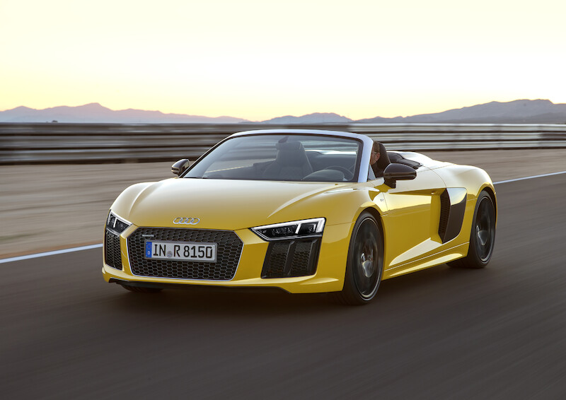 Nowe Audi R8 Spyder V10: premiera na New York International Auto Show