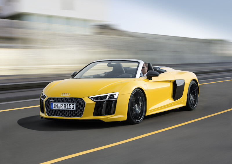 Nowe Audi R8 Spyder V10: premiera na New York International Auto Show