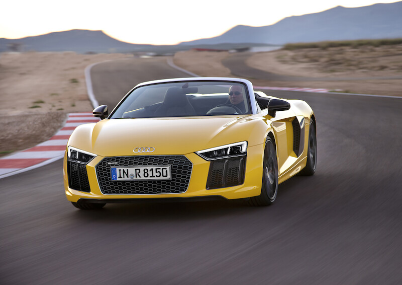 Nowe Audi R8 Spyder V10: premiera na New York International Auto Show