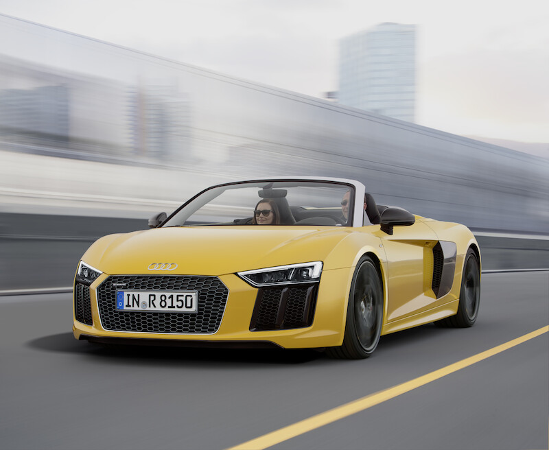 Nowe Audi R8 Spyder V10: premiera na New York International Auto Show