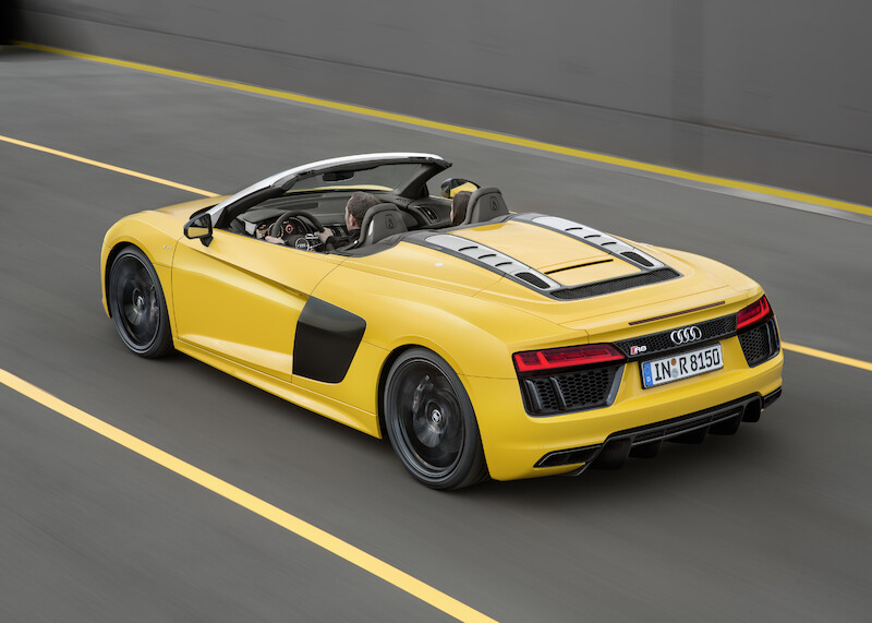 Nowe Audi R8 Spyder V10: premiera na New York International Auto Show