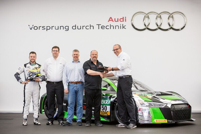 Audi oddało do rąk klienta pięćdziesiąty egzemplarz R8 LMS nowej generacji