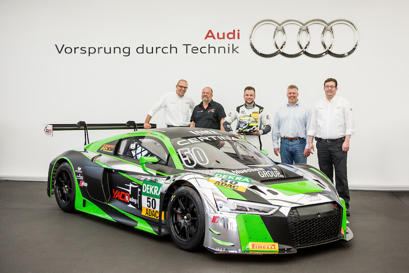 Audi oddało do rąk klienta pięćdziesiąty egzemplarz R8 LMS nowej generacji