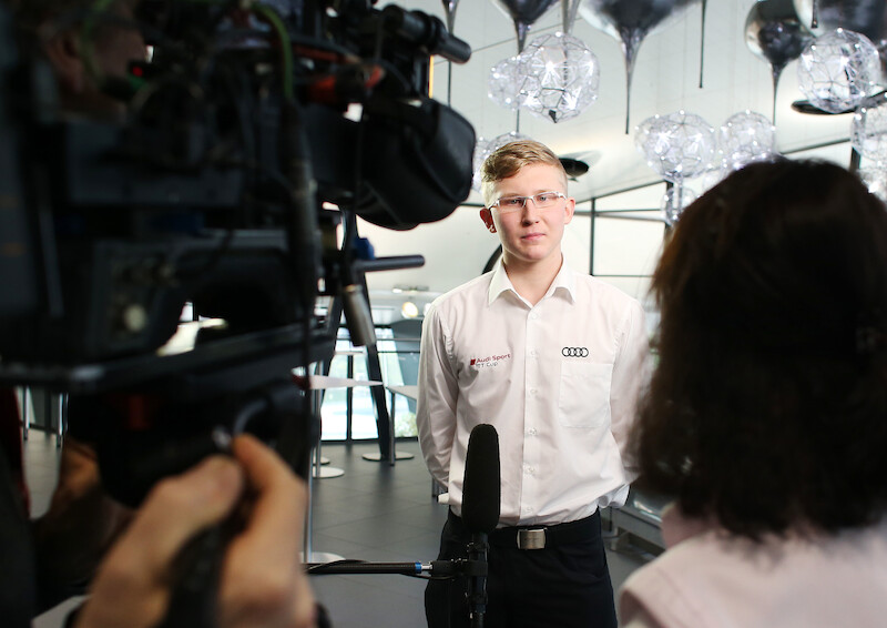 Młodzi zawodnicy startujący w Audi Sport TT Cup udowadniają swoje umiejętności