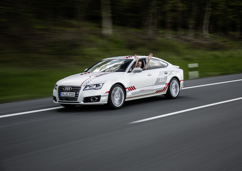 Autostrada A9: testowany przez Audi pojazd badawczy