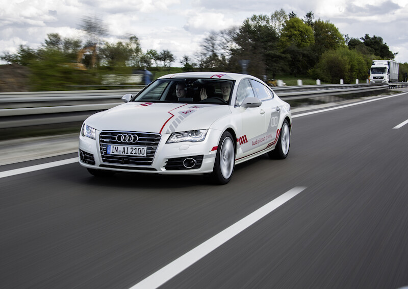 Autostrada A9: testowany przez Audi pojazd badawczy